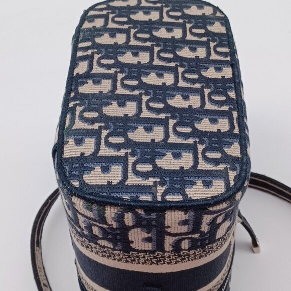 Christian Dior Oblique Small Travel Vanity Case w/Shoulder Strap -1130-092025 - Picture 9 of 16